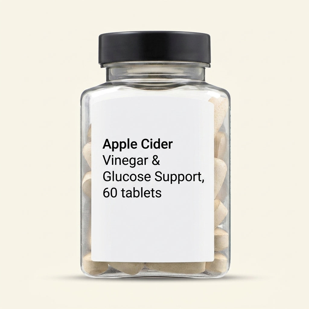 Holland & Barrett apple cider vinegar tablets 60 count, imported from the UK