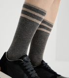 Brunello Cucinelli cashmere-blend sparkling knit socks (British brand)