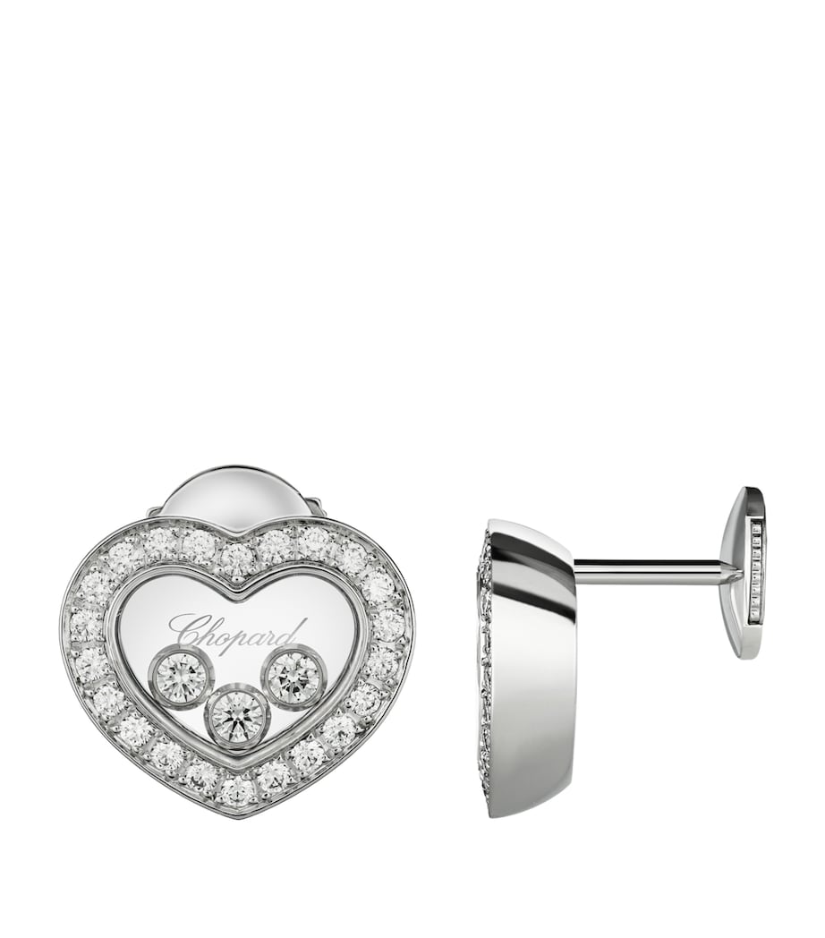 Chopard Happy Diamonds diamond stud earrings UK version