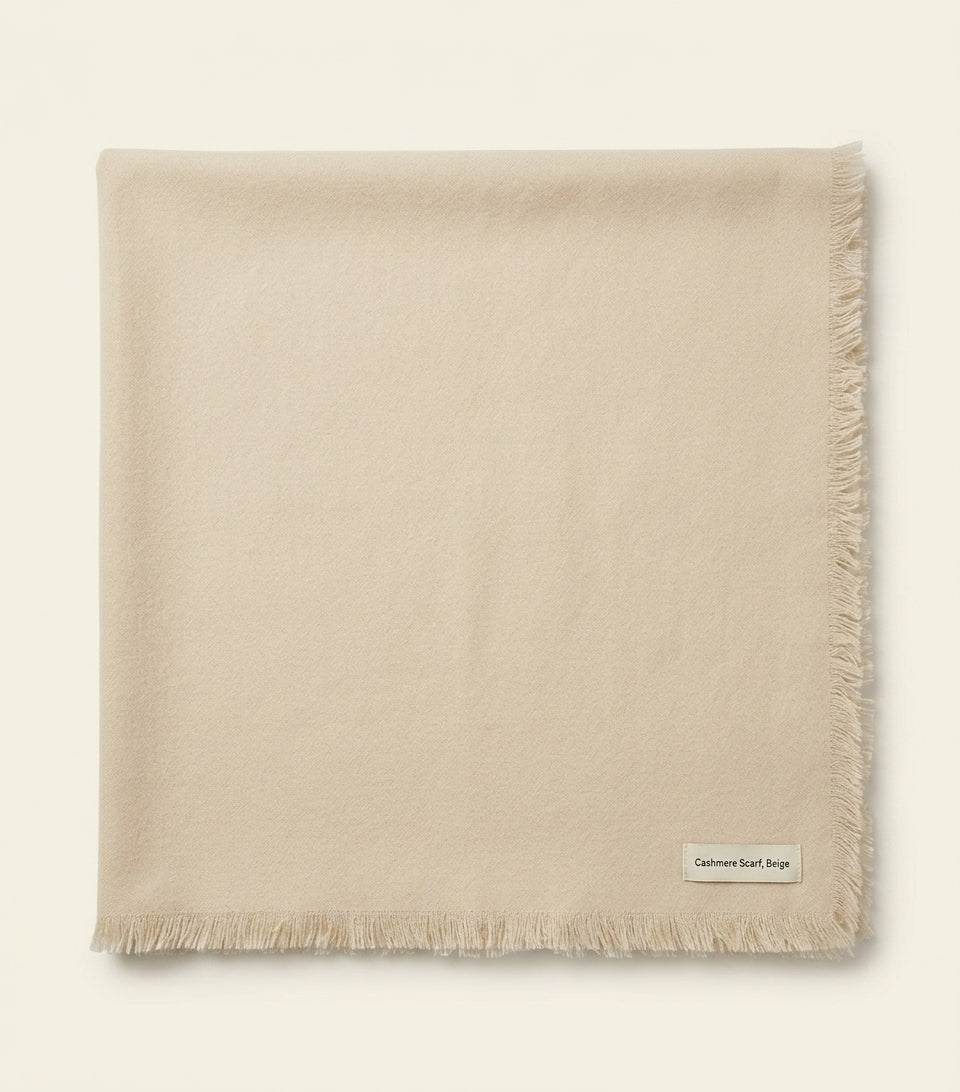 Burberry wool-silk reversible check scarf (British brand)