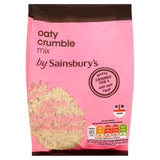 Sainsbury's Oaty Crumble 225g Cake & sweet mixes Sainsburys   