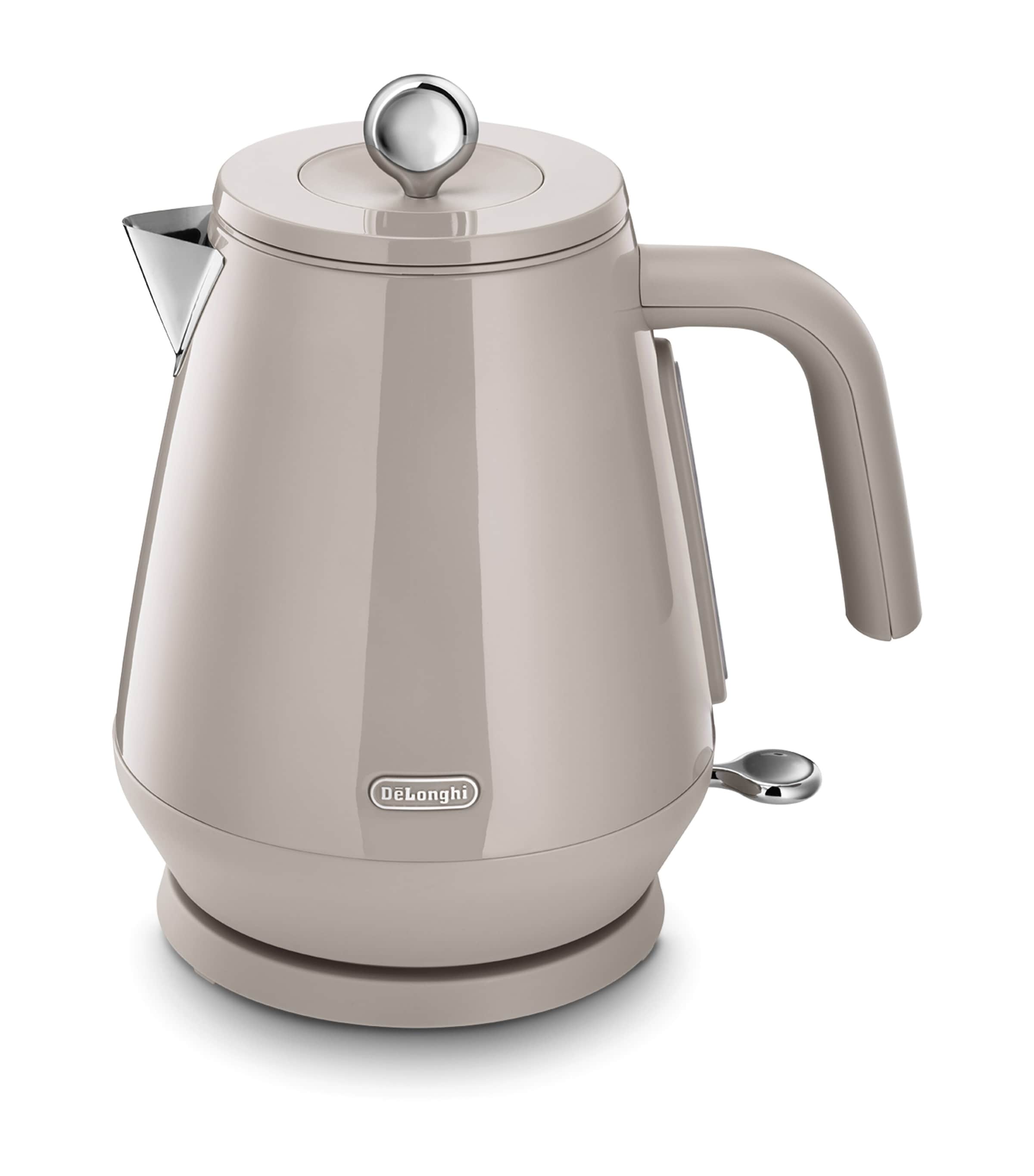 De'Longhi Eclettica kettle 1.7L with saucer - British product
