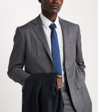 Giorgio Armani silk herringbone tie 7cm (British brand)