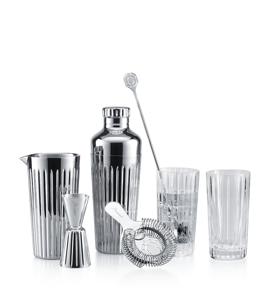 Baccarat Harmonie bar accessories set of 4 (British brand)
