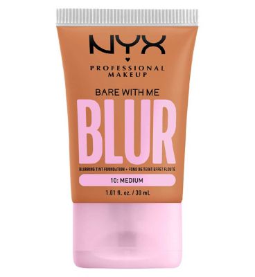 NYX Professional Makeup Bare With Me Blur Tint Foundation GOODS Boots medium  