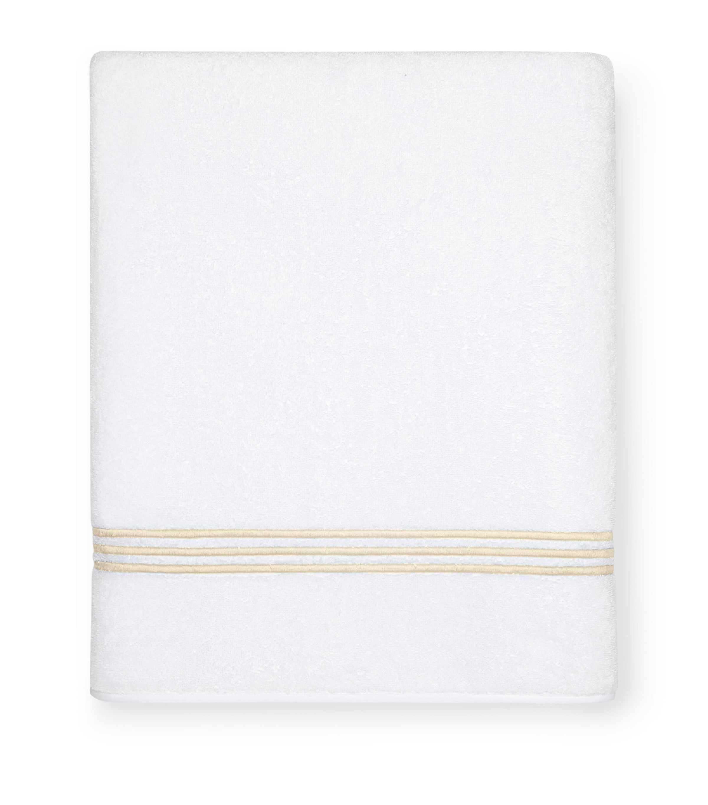 Pratesi Tre Righe bath sheet 102cm x 178cm, imported from the UK