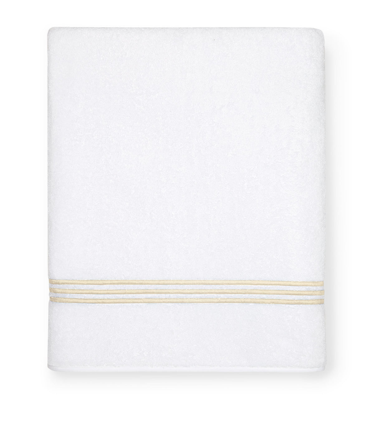 Pratesi Tre Righe bath sheet 102cm x 178cm, imported from the UK
