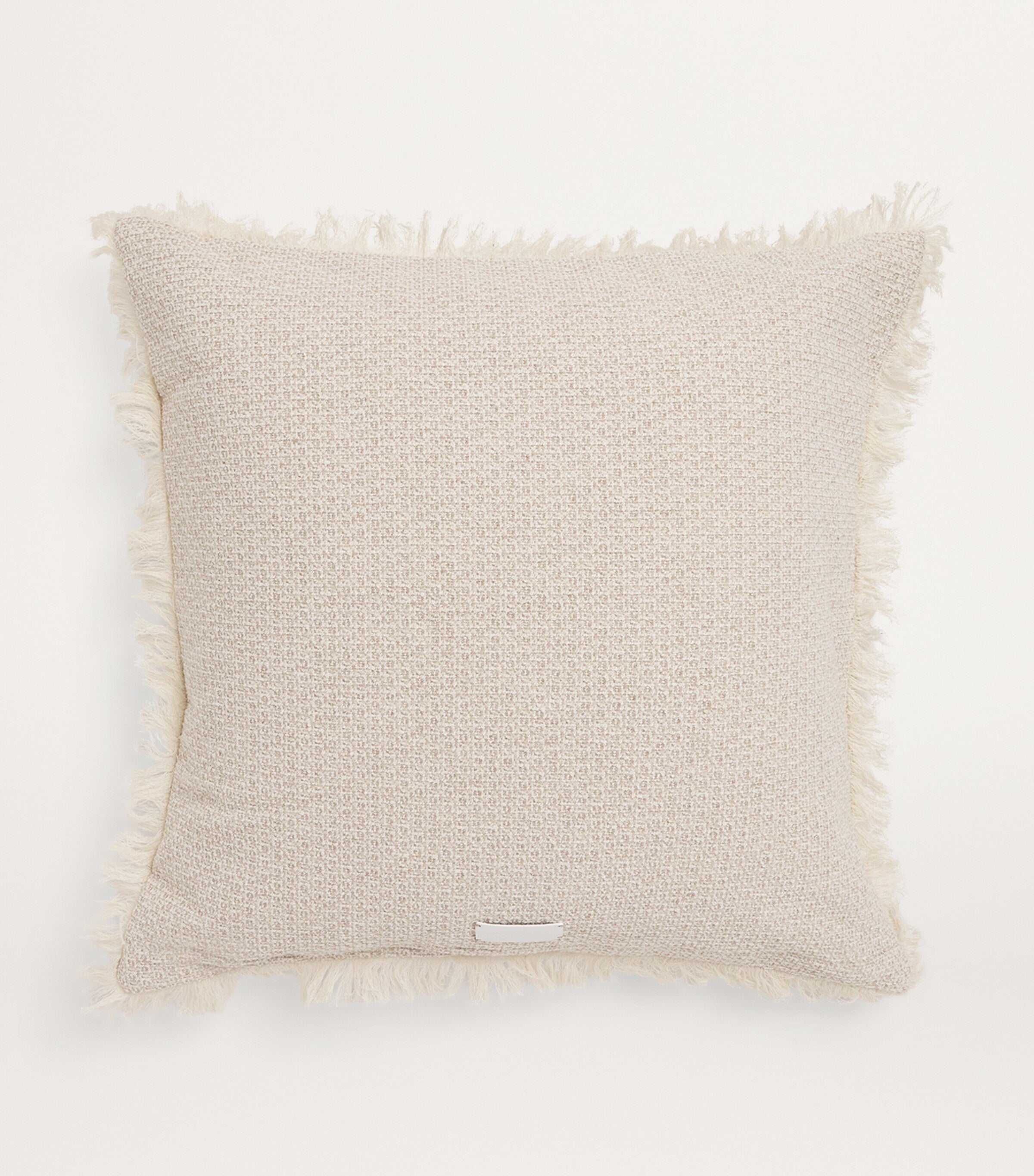 Peter Reed Textured Fringe Torcello cushion 50cm x 50cm, imported from the UK