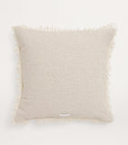 Peter Reed Textured Fringe Torcello cushion 50cm x 50cm, imported from the UK