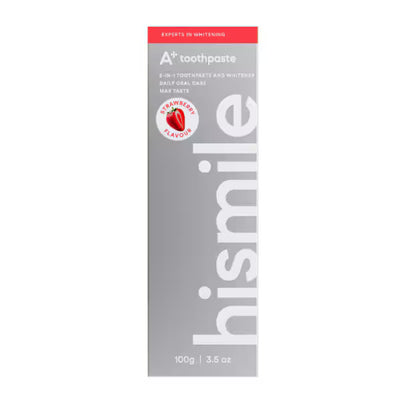 Superdrug Hismile A+ Whitening Toothpaste Strawberry- Buy online at McGrocer