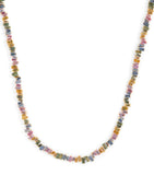 Suzanne Kalan pastel sapphire tennis necklace - British product