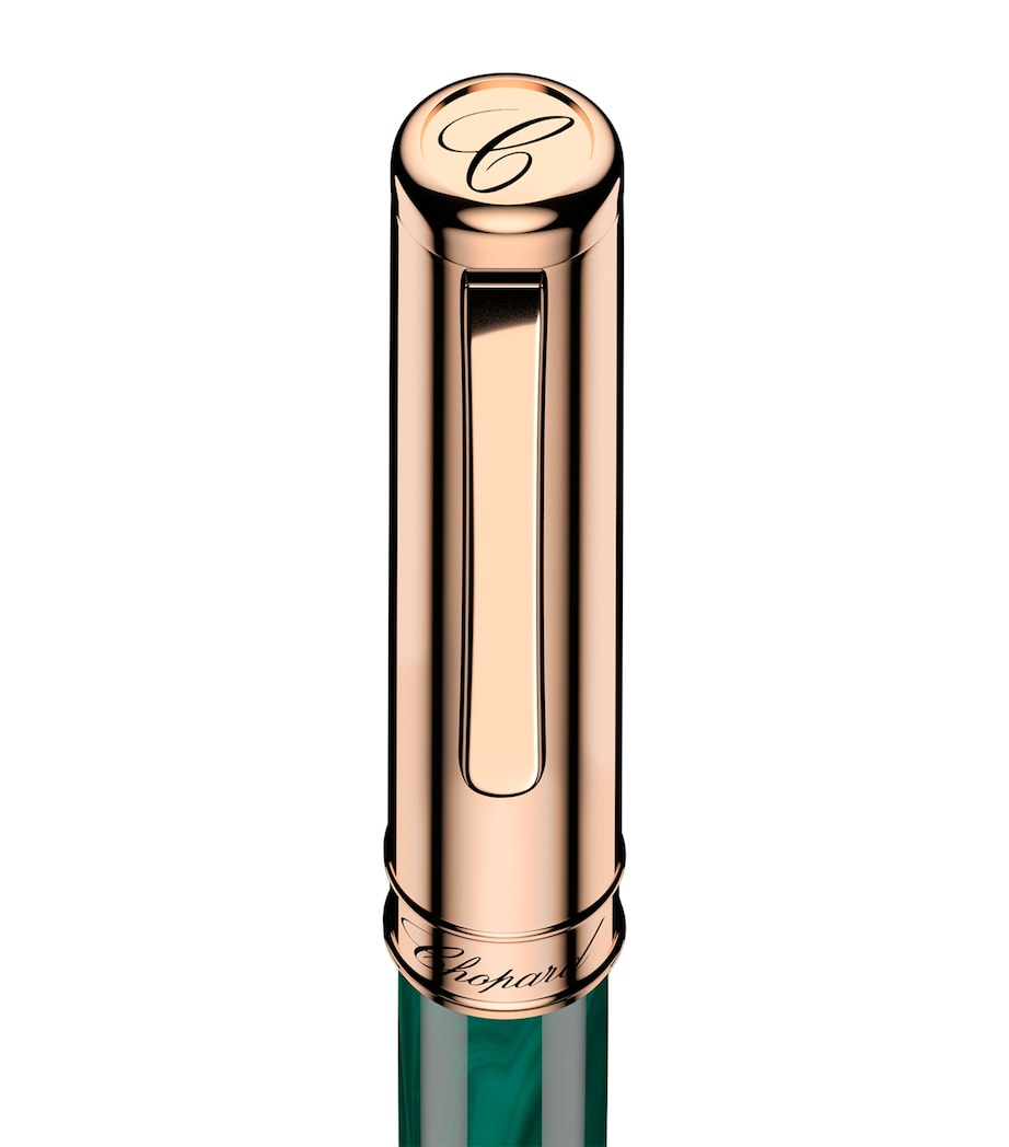 Chopard classic ballpoint pen with engraved motif - British product