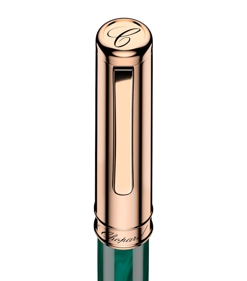 Chopard classic ballpoint pen with engraved motif - British product