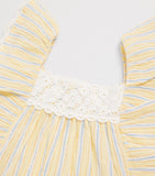 Louise Misha cotton stripe infant blouse 24 months, UK version