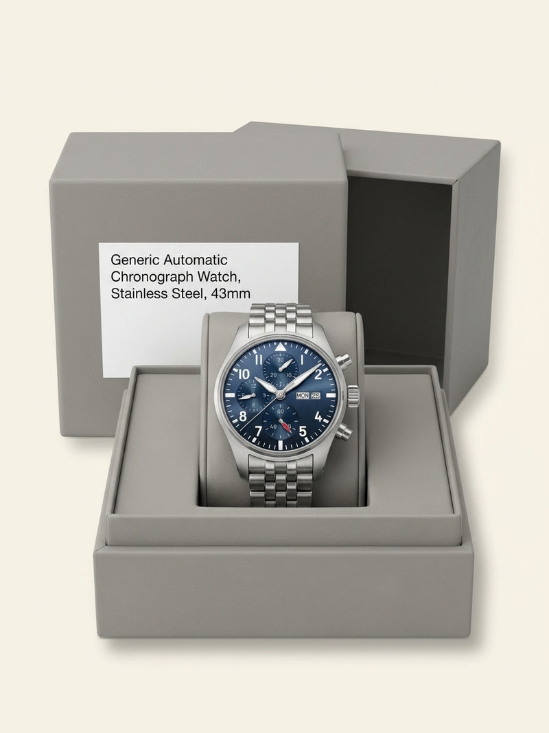 IWC Pilot's Chronograph automatic watch 41mm - British product