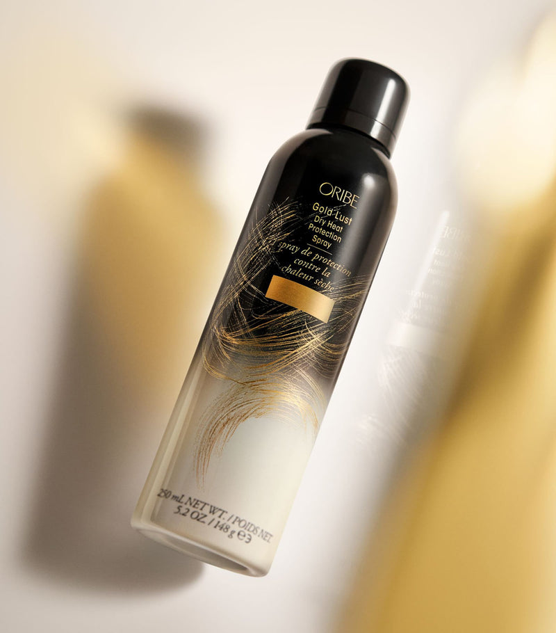 Oribe Gold Lust Dry Heat Protection Spray 250ml, imported from the UK