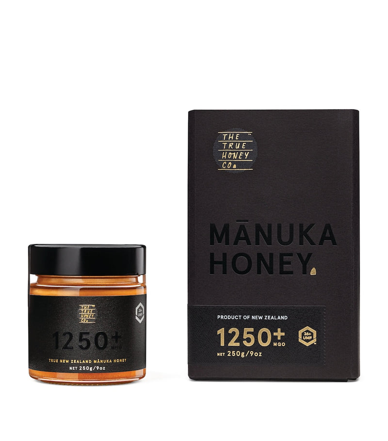 The True Honey Co 1250+ MGO Manuka Honey 250g (British brand)