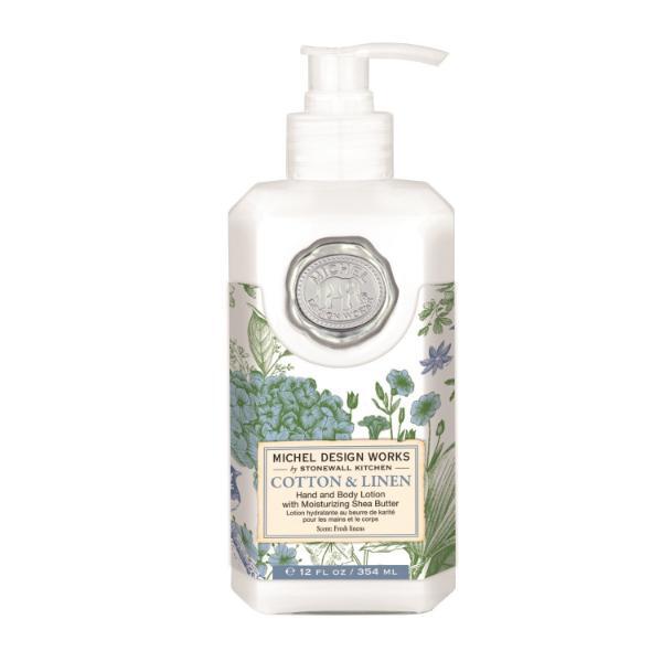 Michel Design Works Hand &amp; Body Lotion 354ml - Cotton &amp; Linen