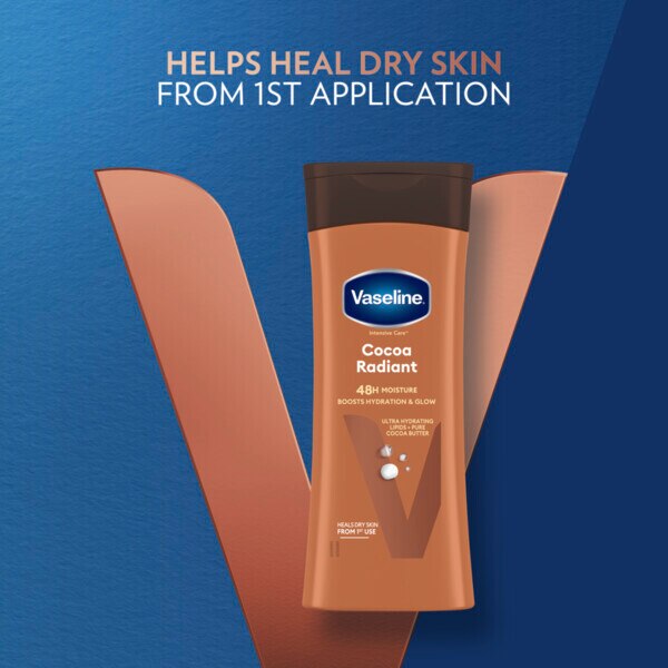 Vaseline Intensive Care Body Lotion Cocoa Radiant 400ml GOODS Superdrug   