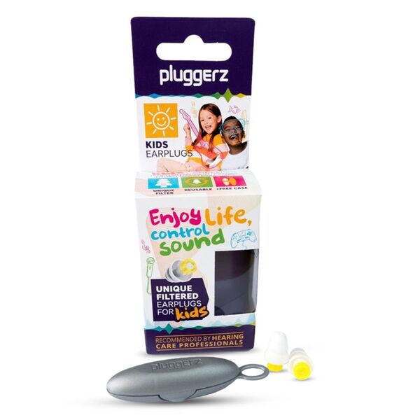 Pluggerz Enjoy Kids Earplugs 1 pair, imported from the UK