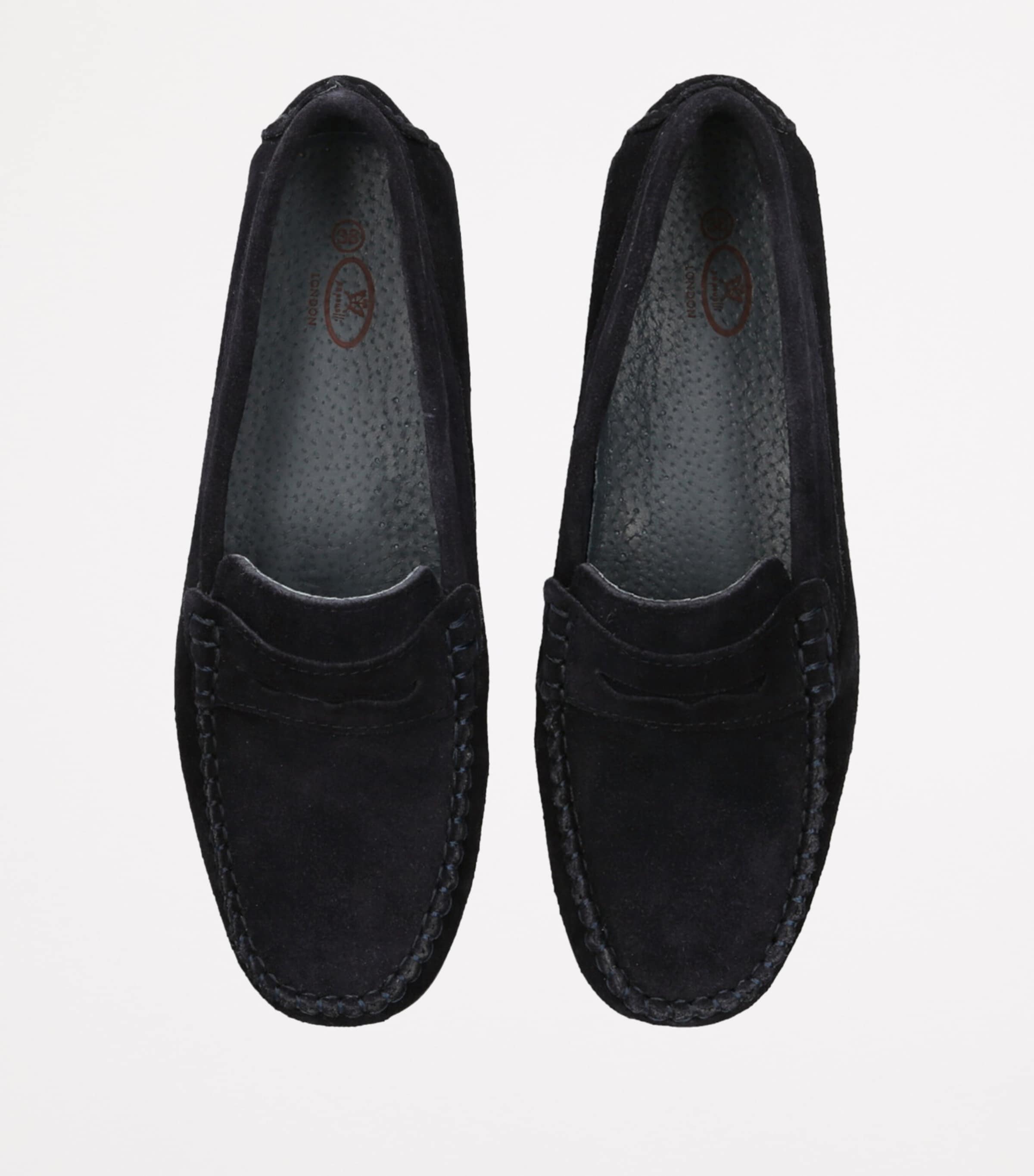 Papouelli Leather Felix Loafers, imported from the UK