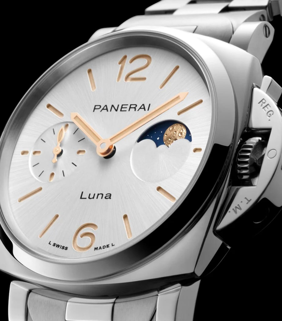 Panerai Luminor Due Luna moonphase watch 38mm (British brand)