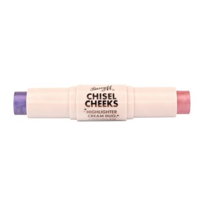 Barry M Chisel Cheeks Highlighter Cream Duo GOODS Boots lilac pink  