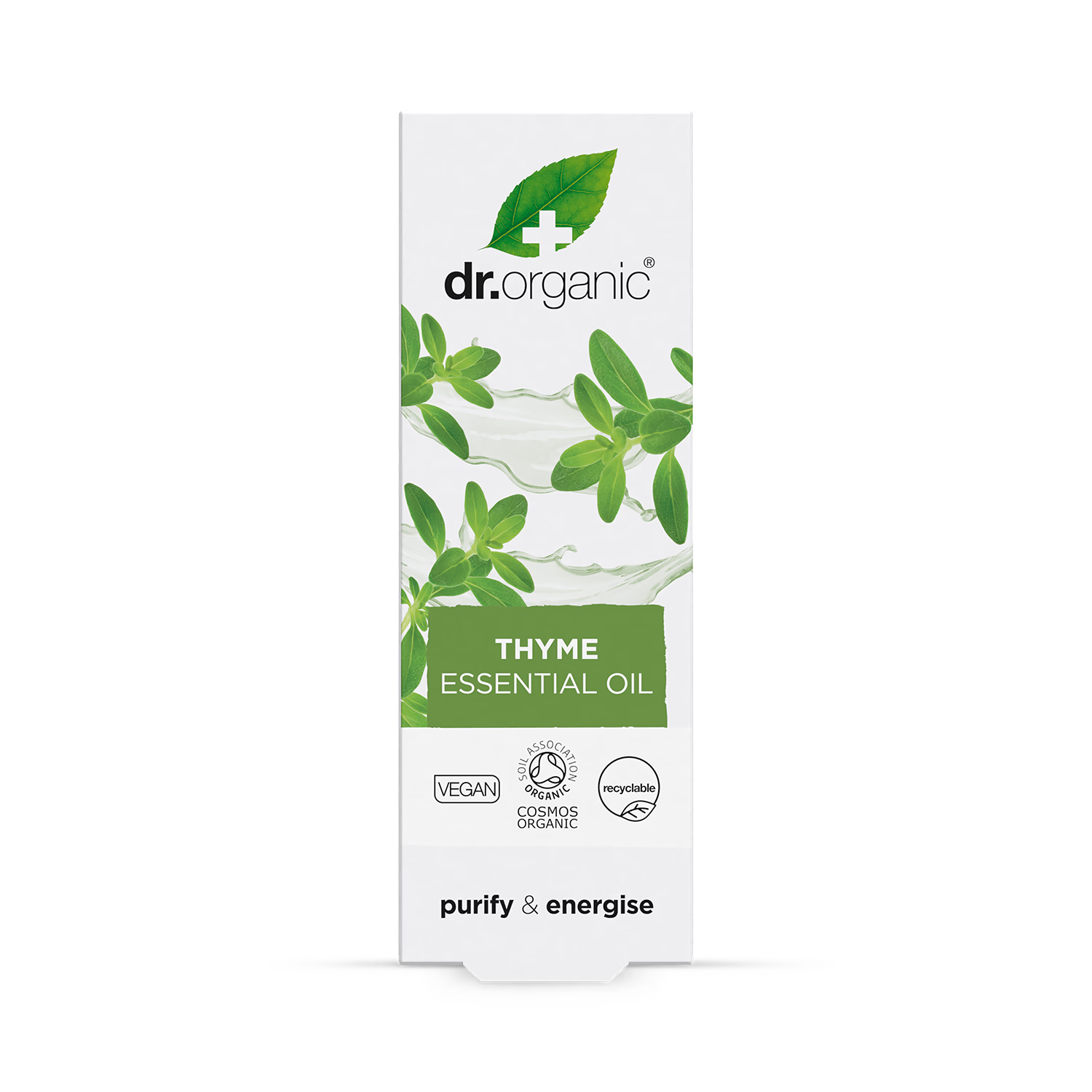 Dr Organic thyme pure essential oil 10ml - British product