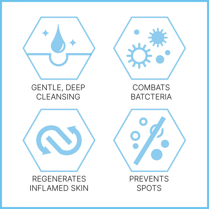 Sebamed Clear Face antibacterial cleansing foam 150ml, imported from the UK