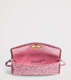 Valentino Garavani Metallic Vain soft shoulder bag, imported from the UK