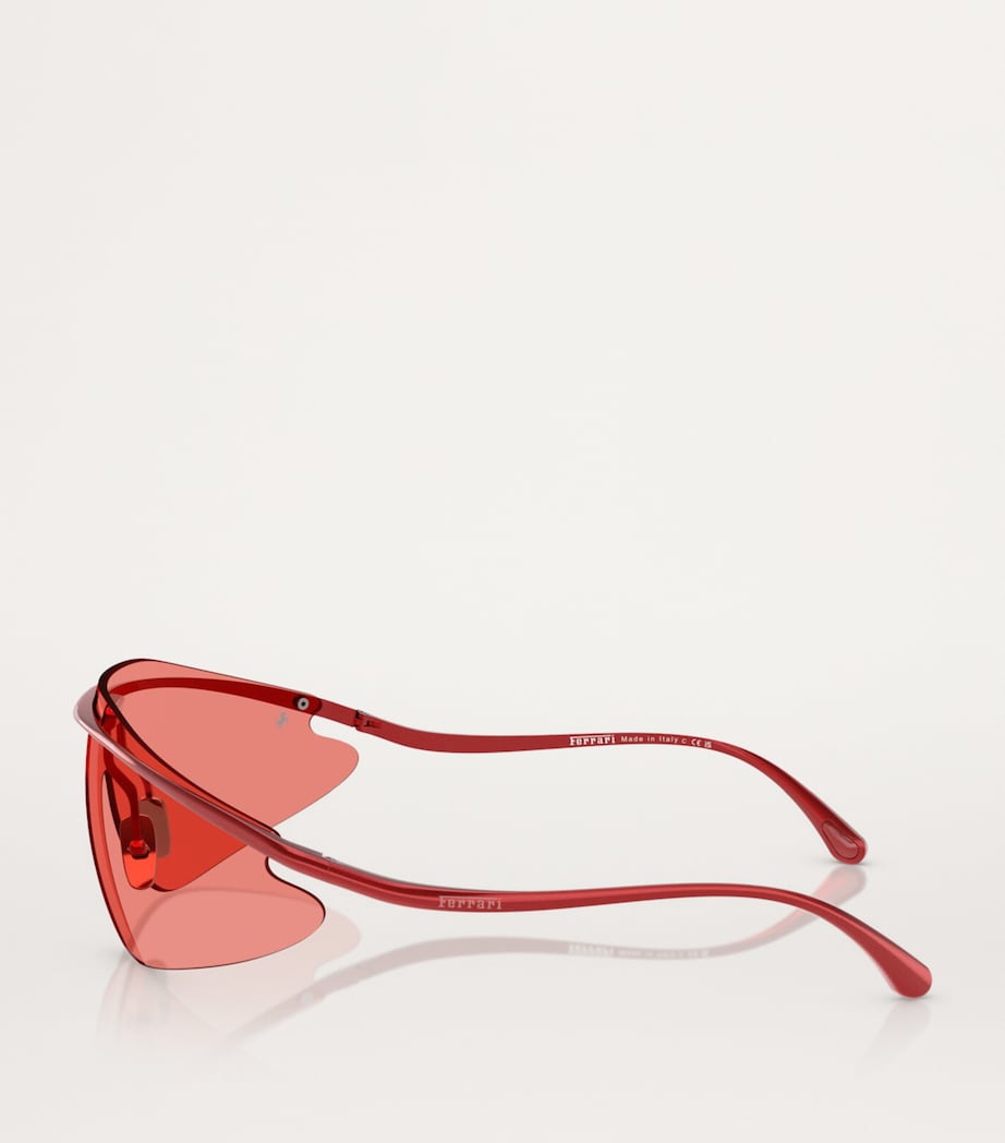 Ferrari metal sunglasses irregular frame 100% uv protection - British product.