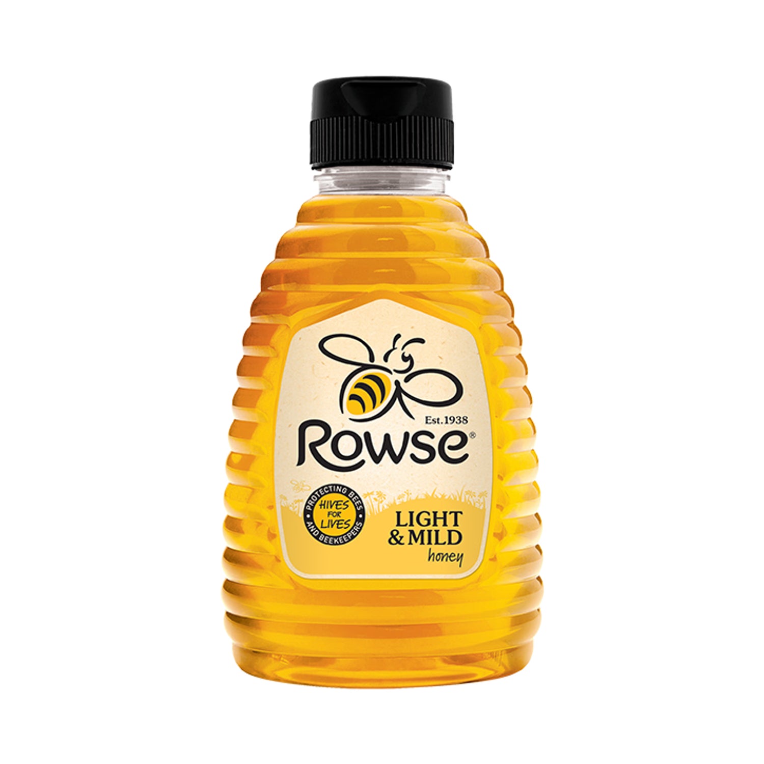 Rowse honey Squeezy Light & Mild 340g - British product