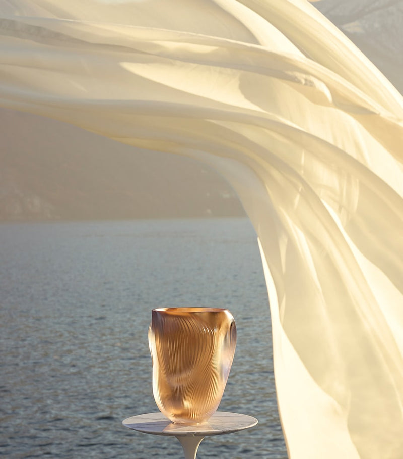 Lalique Alizé vase 33cm - British product