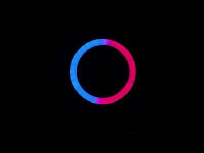 Rio Studio RGB Ring Light med stativ 30 cm