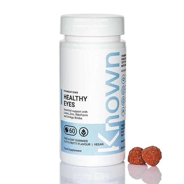 Known Healthy Eyes Tutti Frutti Vegan Gummy Supplements x 60