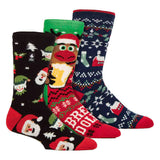 Heat Holders 3-pack men's novelty Christmas thermal socks - British product