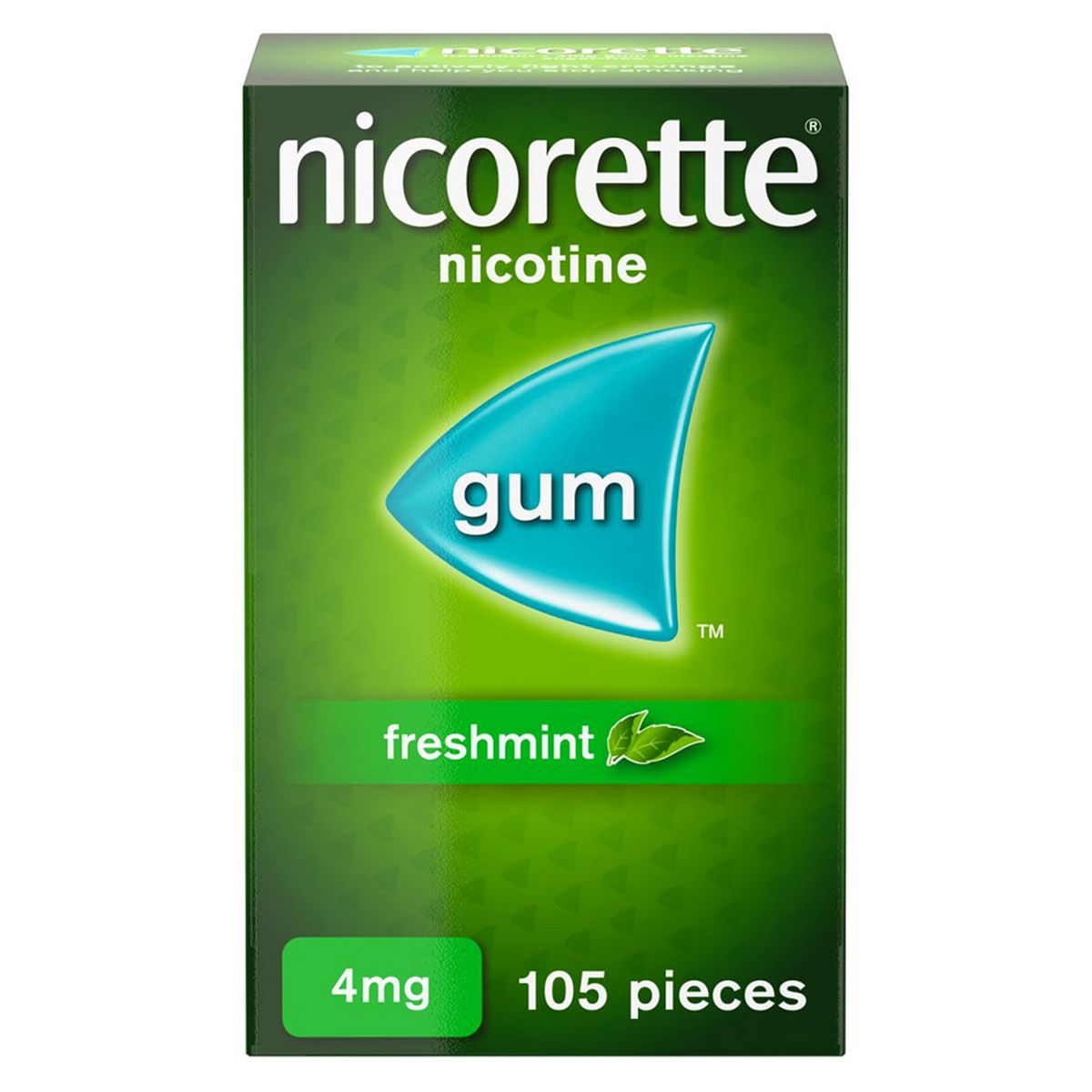 Nicorette Freshmint 4mg Nicotine Gum 105 pieces GOODS Boots   