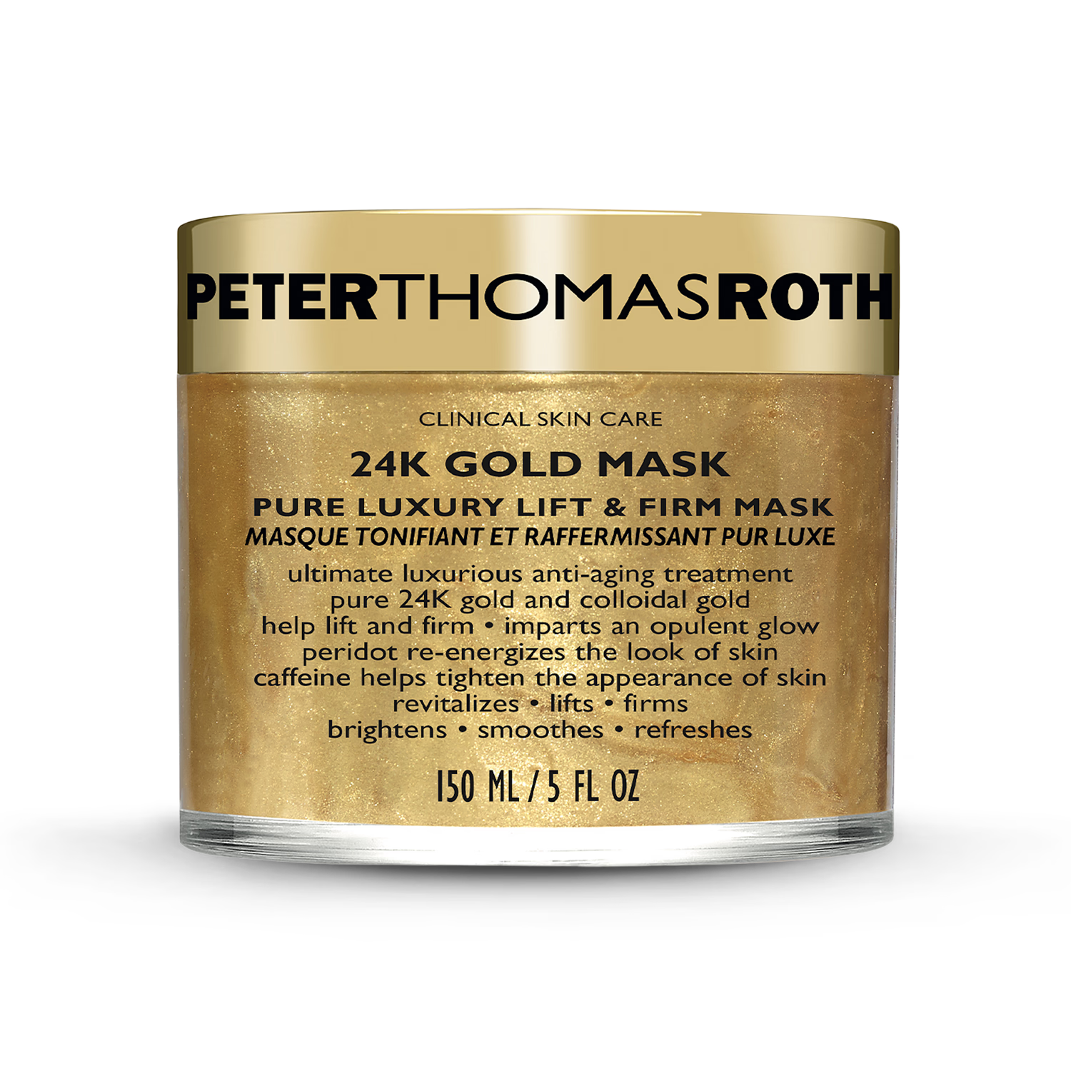 Peter Thomas Roth 24K Gold Mask luxury lift & firm 150ml - British product