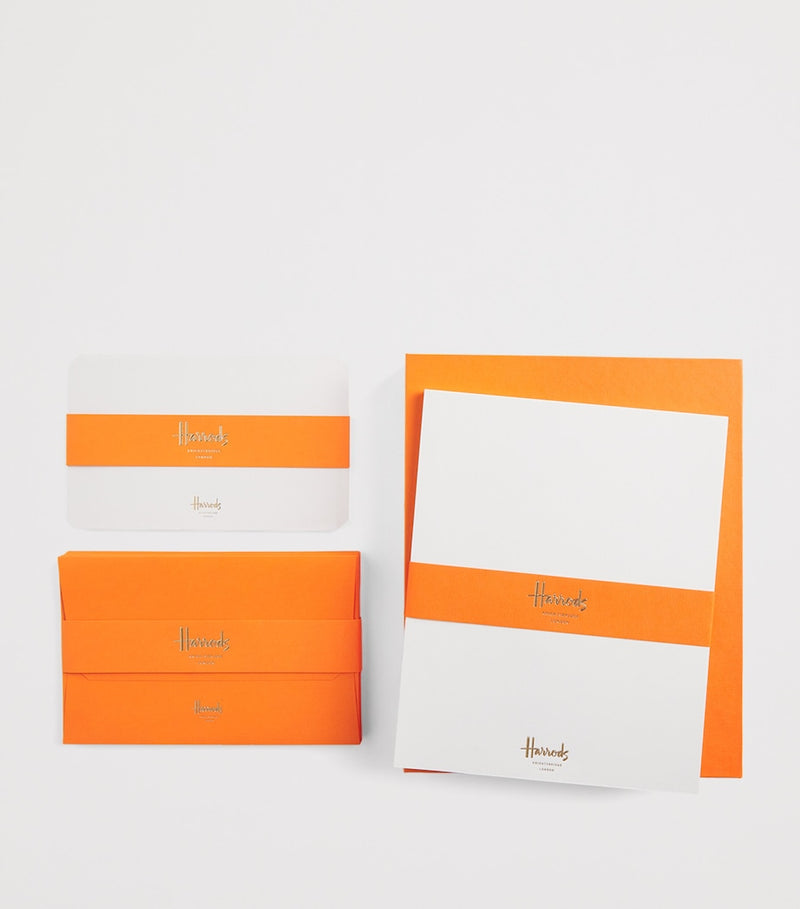 Harrods writing set boxed 13 cards and envelopes (British brand)