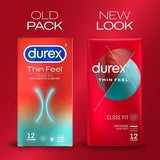 Durex Thin Feel Condoms Enhanced Sensitivity Close Fit 12s GOODS Superdrug   