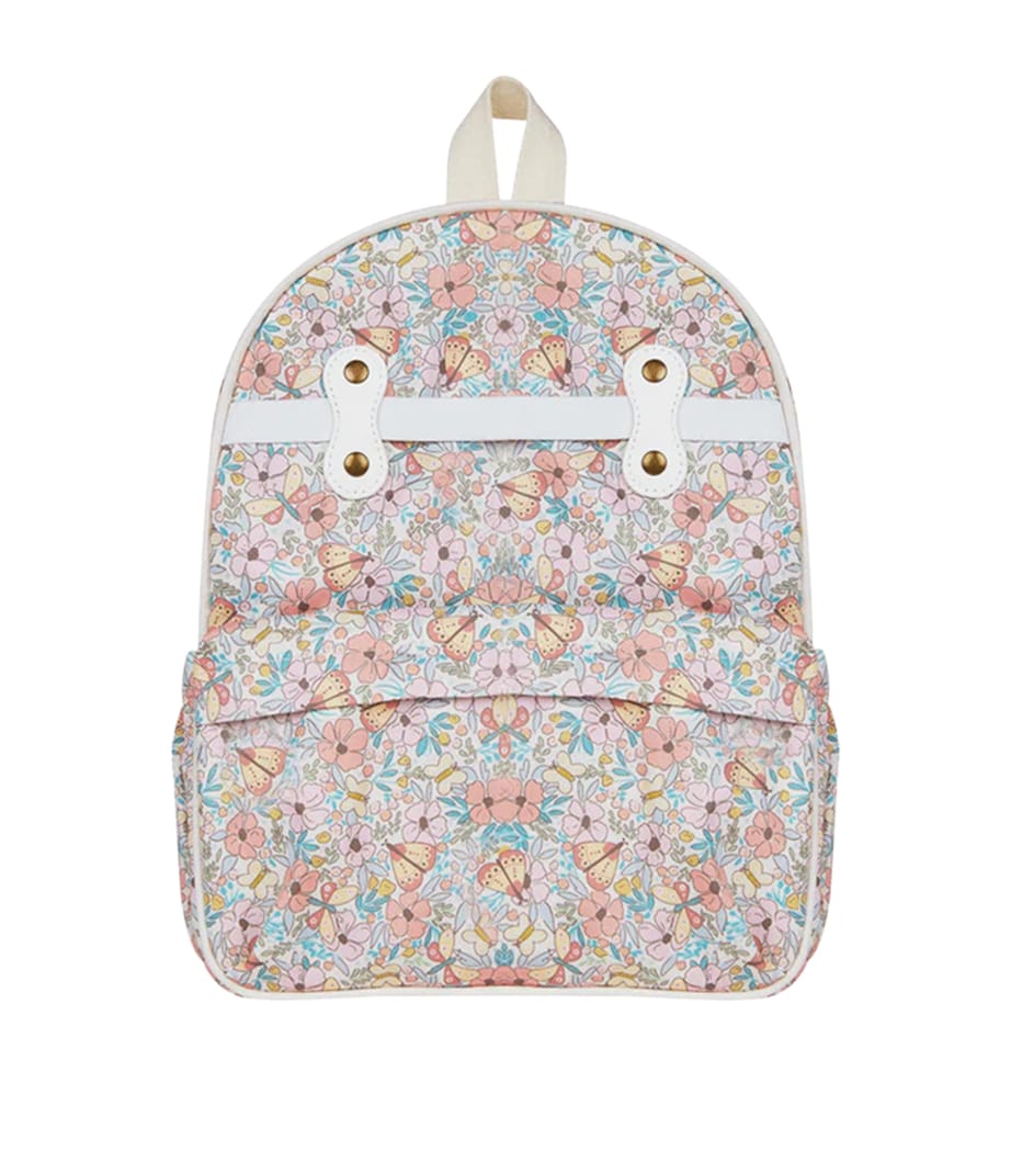Olli Ella See-Ya backpack with butterfly print - British product