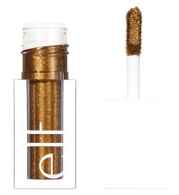 e.l.f. Glitter Melt Liquid Eyeshadow Vegetarian & Vegan Boots Dirty Martini  