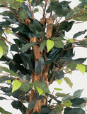 Blooming Artificial 4ft artificial ficus tree in pot, imported from the UK