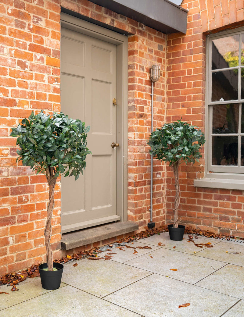 Blooma Artificial Bay Trees Set of 2 120cm (British brand)