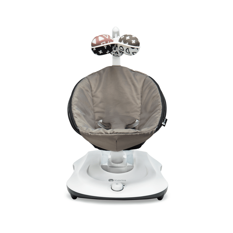 4moms rockaRoo 2.0 baby swing in Graphite, imported from the UK
