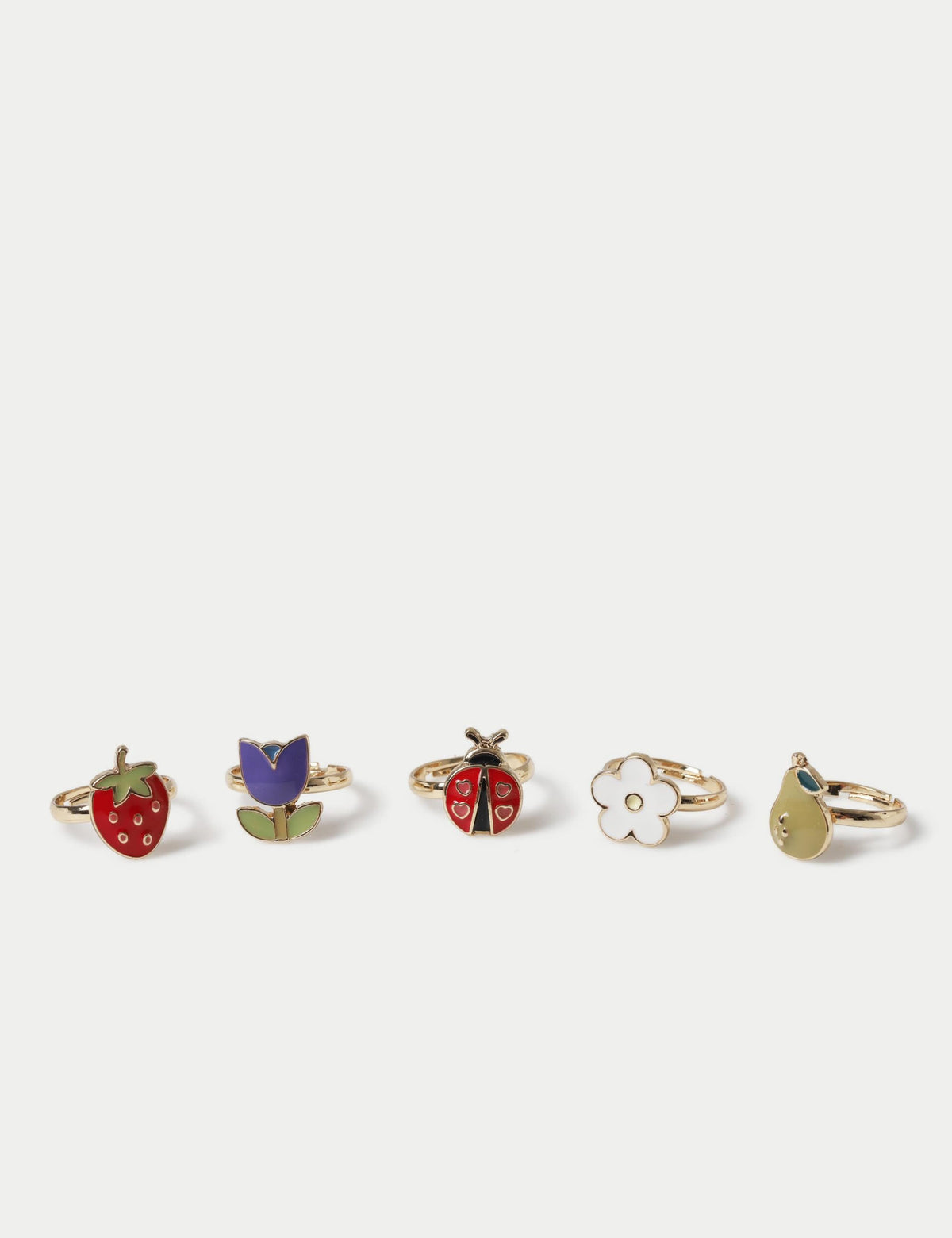 M&S adjustable rings 5 pack - British product