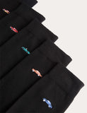 M&S cotton rich socks 5 pack vintage car (British brand)