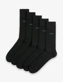 BOSS cotton rich ankle socks 5 pack, imported from the UK