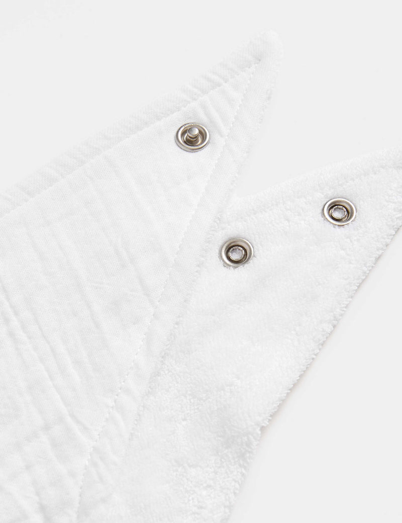 Cotton rich baby dribble bibs 5 pack (British brand)