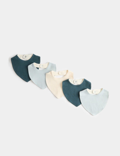 M&S 5 Pack Cotton Rich Dribble Bibs- Buy online at McGrocer
